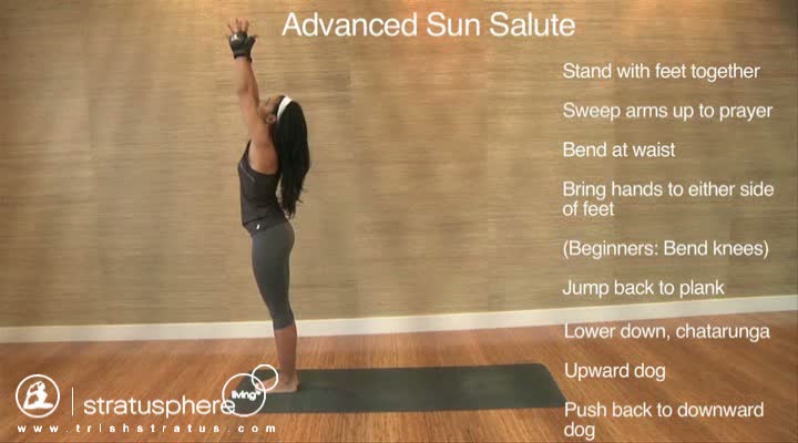Stratusphere Yoga DVD: Advanced Sun Salute
