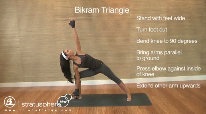 Stratusphere Yoga DVD: Bikram Triangle