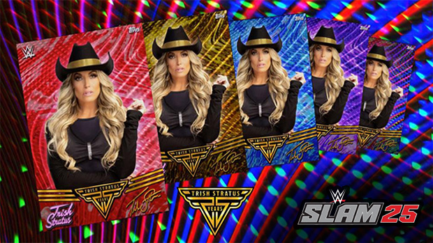 Topps WWE SLAM celebrates 25 years of Trish Stratus