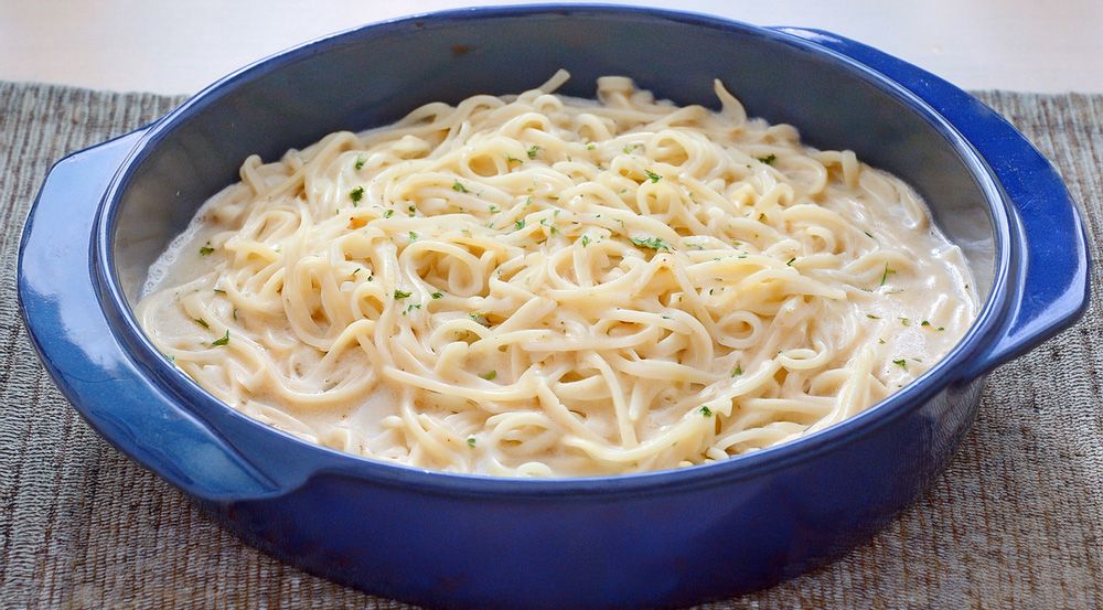 High Protein Alfredo Sauce